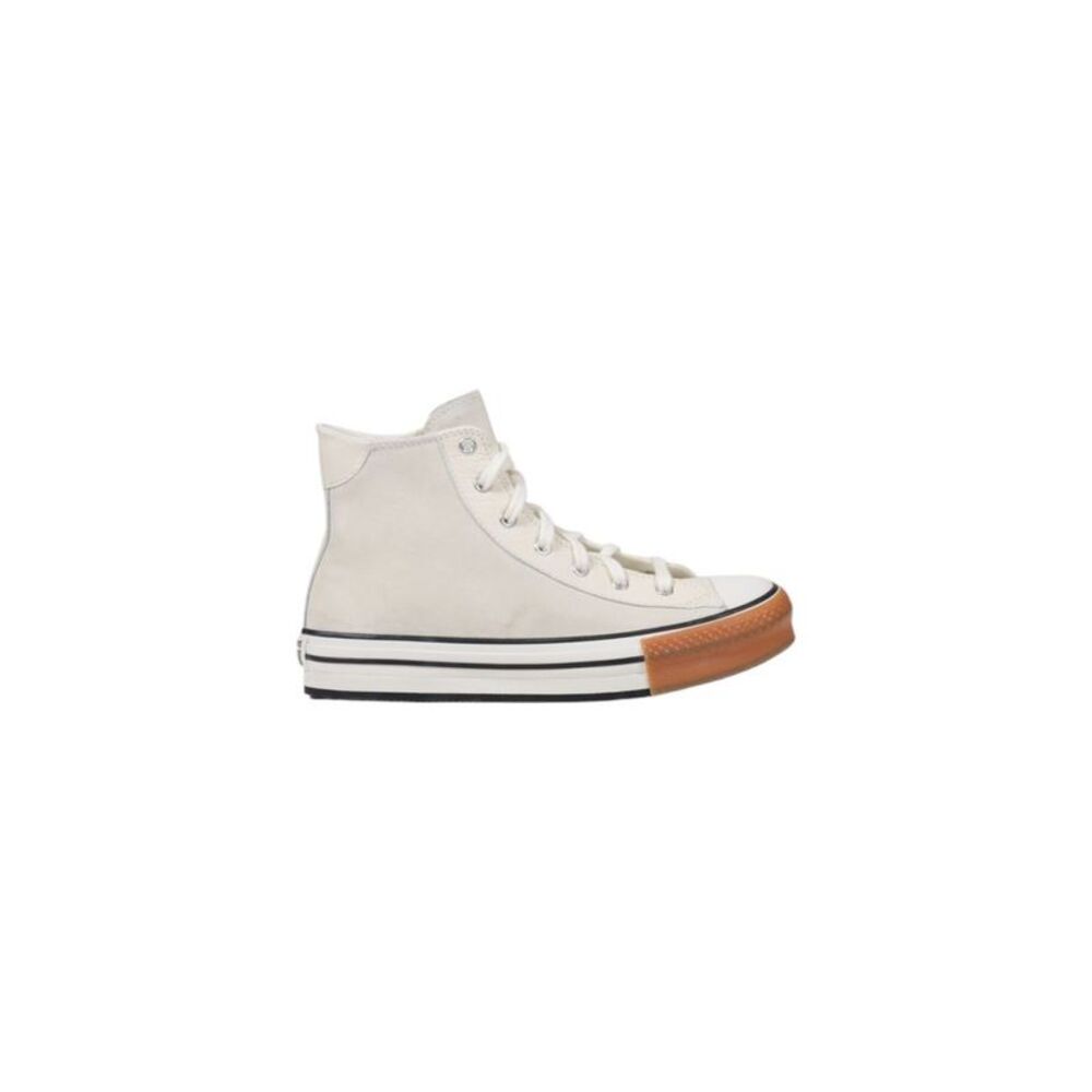 Converse Cream Leather High Top Women's Sneakers